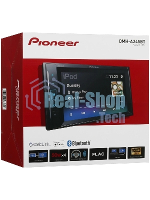 Автомагнитола Pioneer DMH-A245BT, 2 DIN, 6.2