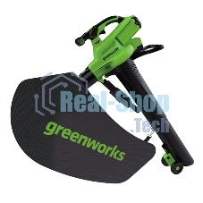 Воздуходув-Садовый Пылесос аккумуляторный GreenWorks GD40BVIIk4, 40V, бесщеточный, c 1хАКБ 4Ач и ЗУ (2406907UB)