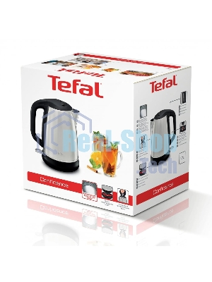 Электрочайник Tefal KI270D30 серебристый, 1.7 л, 2400 Вт, скрытый нагревательный элемент