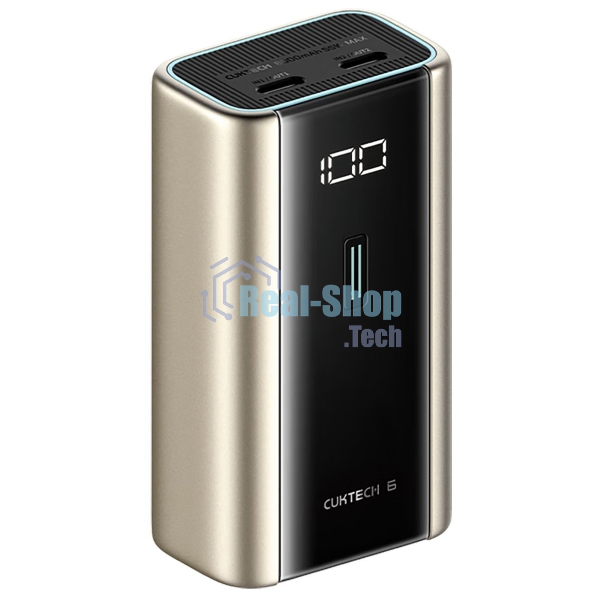 Портативный аккумулятор CUKTECH PB060 6000mAh 55W золотистый