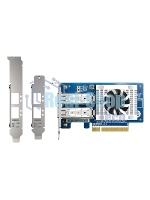 Двухпортовая сетевая карта QNAP Expansion Card 25 GbE SFP28, PCIe Gen4 x8