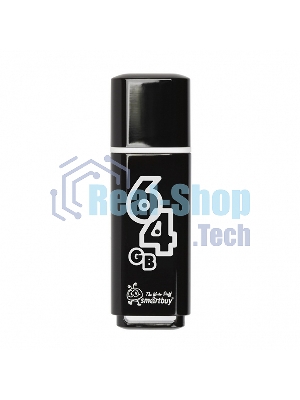 Флешка USB Smartbuy 64 Gb USB Smartbuy Glossy series черный (SB64 GbGS-K)