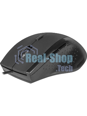 Мышь проводная Defender Accura MM-362 черный, 1600 dpi, USB, кнопки - 6