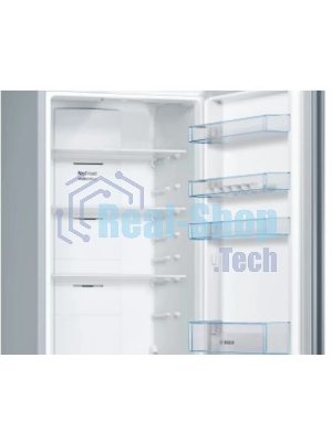 Холодильник Bosch KGN39UL30U серебристый металлик двухкамерный 279/87л морозилка снизу, No Frost