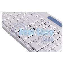 Комплект клавиатура+мышь Smartbuy 107AG беспроводной, USB, 1200 DPI, бело-голубой