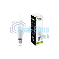 Лампа светодиодная Feron LB-770 11W 230V E14 4000K свеча на ветру