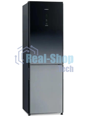 Холодильник Hitachi R-BG410PUC6X XGR серый двухкамерный 215/105л морозилка снизу, No Frost