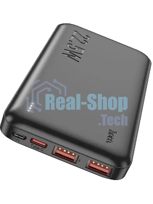 Портативный аккумулятор Hoco J101 Astute 10000mAh QC3.0/PD3.0 22.5W 5A 2xUSB-A/USB-C черный