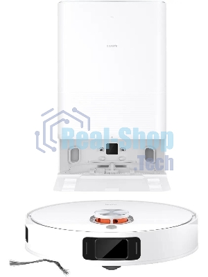 Робот-пылесос Xiaomi Robot Vacuum X20 Pro EU D102GL белый, 5200 мAч Li-Ion, уборка влажная/сухая, пылесборник контейнер 0.29 л