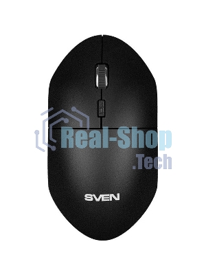 Мышь беспроводная SVEN RX-515SW черный, 1600 dpi, радиоканал, USB, кнопки - 4