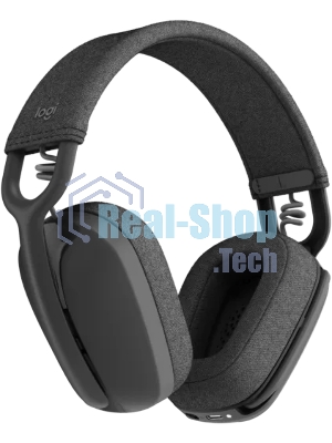 Гарнитура Logitech ZONE Vibe 100 серый, беспроводная, Bluetooth, до 20 ч