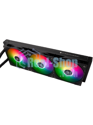 Система жидкостного охлаждения Thermalright Frozen Warframe SE 360 ARGB Soc-AM5/AM4/1151/1200/2066/2011/1700 черный 4-pin 29.6dB Al LCD Ret (F-WFRAME-SE-360-BL-ARGB)