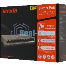 Коммутатор Tenda TEF1110P-8-102W 8PORT 100M 8POE