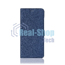 Чехол (флип-кейс) DF poFlip-04, для Xiaomi Poco F3, синий df poflip-04 (blue)