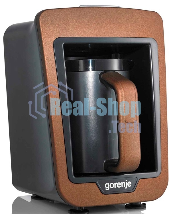 Кофеварка Gorenje ATCM730T медный/черный, исп. кофе - молотый, 0.27 л, 730 Вт.