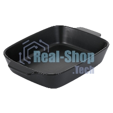 Форма для запекания MATTE BLACK квадратная 29,5x25,5x6,9см, жаропрочная керамика
