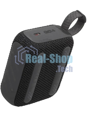 Колонка порт. JBL Go 4 черный/оранжевый 4.2W 1.0 BT