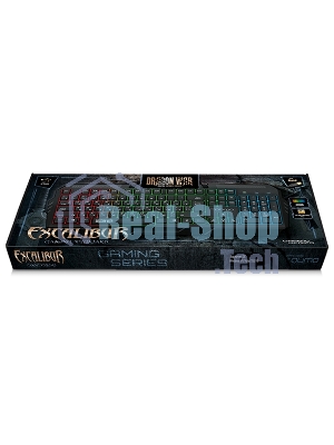Клавиатура Qumo Excalibur K67 проводная, USB Type-A, чёрный