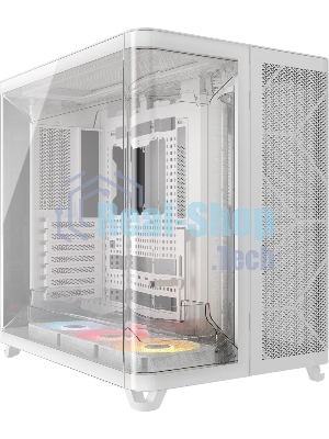 Корпус Corsair Air 5400 RS-R ARGB White, Midi-Tower, белый, 3 x 120 мм