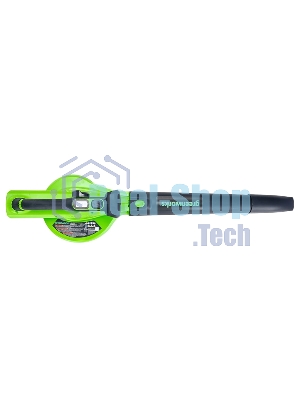 Воздуходув-Садовый Пылесос аккумуляторный GreenWorks GD40BVIIk4, 40V, бесщеточный, c 1хАКБ 4Ач и ЗУ (2406907UB)