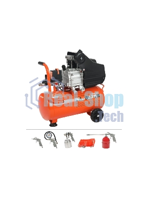 Компрессор Patriot EURO 50-260К 525306316 Мощность: 1.8 кВт; Напряжение: 230В~50Гц; Обороты двигателя: 2850 об/мин; Производительность: 260 л/мин; Объем ресивера: 50 л; Давление: 8 бар; Вес: 28,5