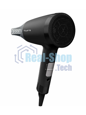 Фен Rowenta Express Style CV1803F0 черный/серый, 1600 Вт, компактный