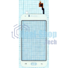Сенсорное стекло (тачскрин) для Samsung Galaxy J1 Ace SM-J110H, белое