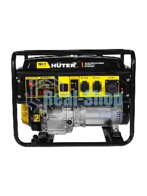 Электрогенератор бензиновый Huter DY9500L, 8 кВт, 91 дБ, 76 кг