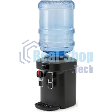 Кулер для воды HotFrost D65EN, верхняя загрузка, нагрев 90 °С, охлаждение 10 °С, черный