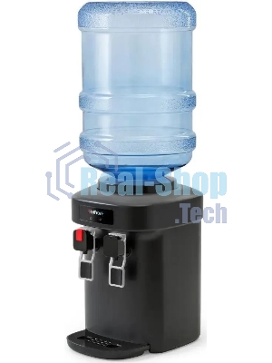 Кулер для воды HotFrost D65EN, верхняя загрузка, нагрев 90 °С, охлаждение 10 °С, черный