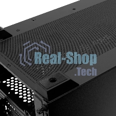 Компьютерный корпус без блока питания Case HSPD M740, Mesh Mid Tower, черный, TG, 0.6 SPCC, no fans, E-ATX, ATX, mATX, mITX, 170/400/200мм, 4x2.5