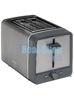 Тостер Bosch TAT5P425 нержавеющая сталь, 970 Вт, 2 слота