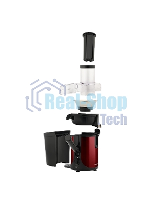 Соковыжималка Scarlett SC-JE50S48 красный, центробежная, 2400 Вт, 1000 мл, механическое