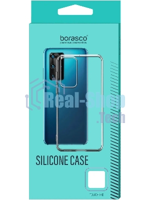 Чехол (клип-кейс) BoraSCO для Apple iPhone 13 Pro прозрачный