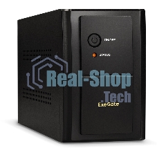 Источник бесперебойного питания ExeGate SpecialPro UNB-2000.LED.AVR.EURO.RJ 2000VA/1200W, LED, AVR, 4 евророзетки, RJ45/11, черный