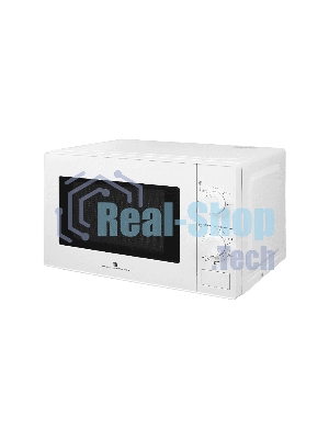 Микроволновая печь General Electronics GE-MS620W белый, 20 л, 700 Вт, переключатели — поворотный механизм