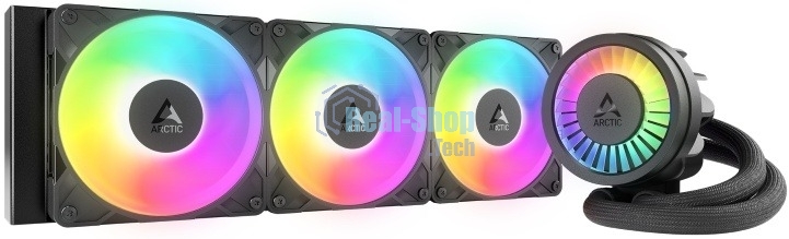 Жидкостная система охлаждения Arctic Cooling Liquid Freezer III Pro 360 ARGB Multi Compatible ACFRE00184A черный 120мм алюминий+медь 3000rpm 4-pin