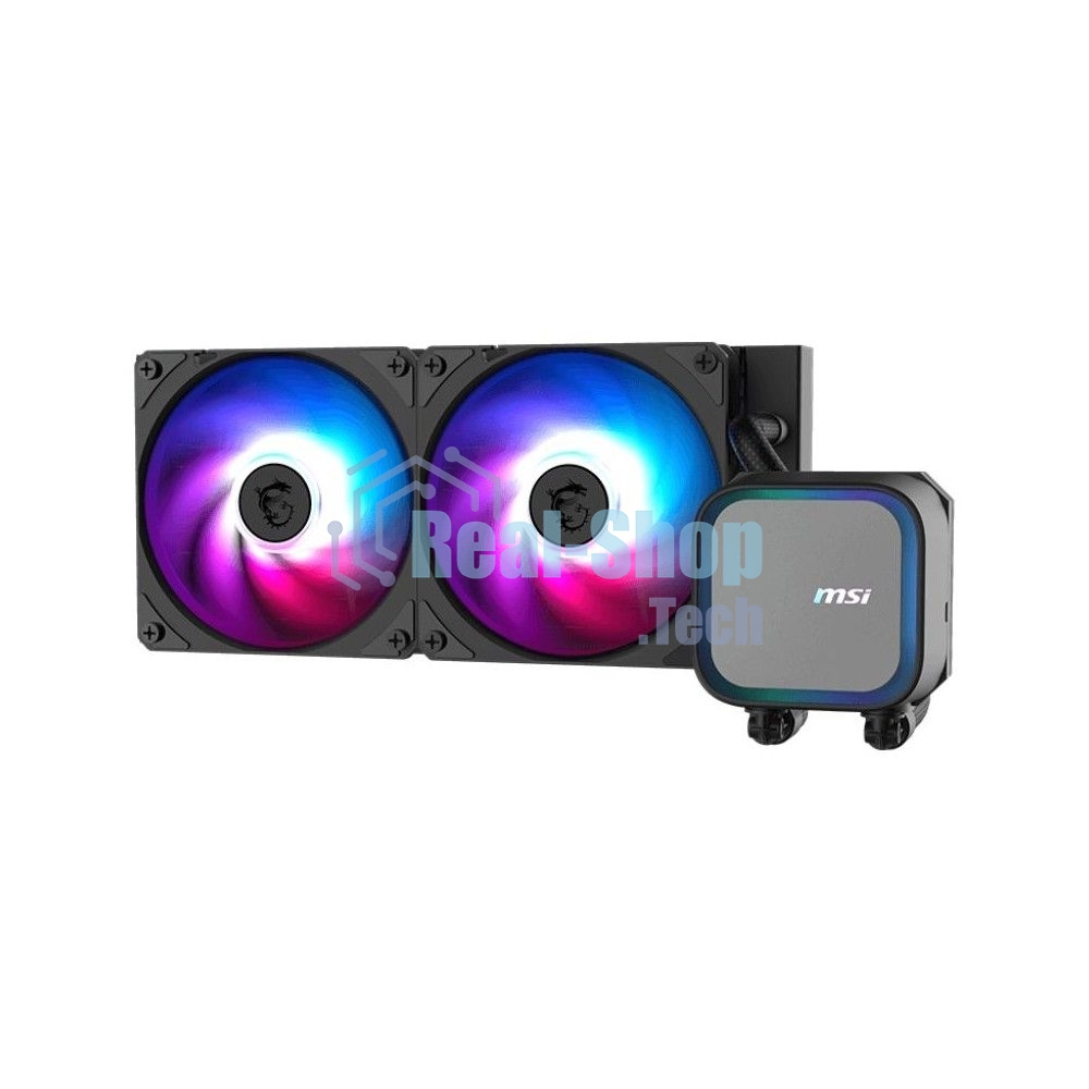 Система жидкостного охлаждения MSI MAG CORELIQUID A13 240 2x ARGb Fan, ARGb Block,