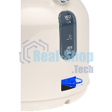 Чайник электрический Candy CK-205 1.7л. 2200Вт слоновая кость корпус: нерж.сталь