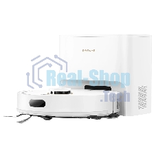 Робот-пылесос Dreame Bot F21 Plus белый, 3200 мАч Li-Ion, уборка влажная/сухая, пылесборник контейнер 0.22 л