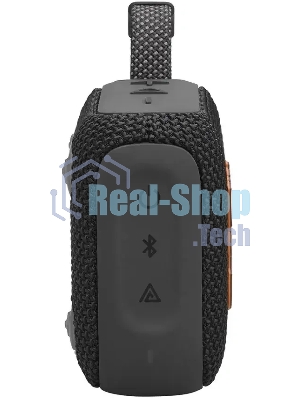 Колонка порт. JBL Go 4 черный/оранжевый 4.2W 1.0 BT