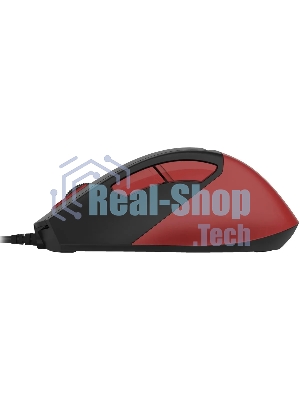 Мышь проводная A4Tech Fstyler FM45S Air красный/черный, 2400 dpi, USB, кнопки - 7