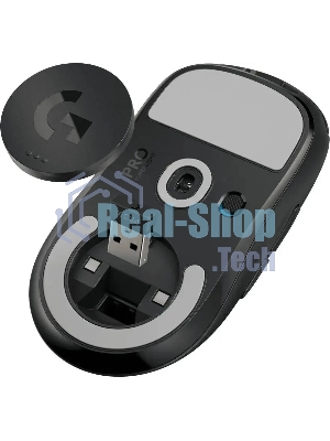 Мышь беспроводная Logitech G PRO X SUPERLIGHT 2 черный, 32000 dpi, радиоканал, USB, кнопки - 5