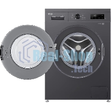 Стиральная машина LG F2Y1WS6J темно-серый, загрузка фронтальная 6,5 кг, 1200 об/мин., класс: A