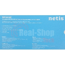 Роутер WRL Router Netis 300MBPS 10/100M 4P WF2419E