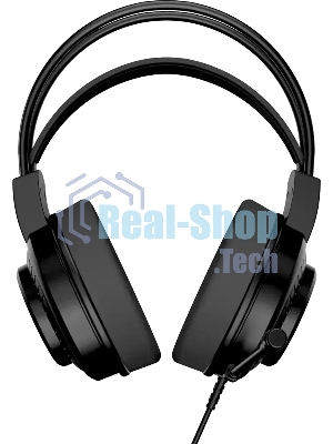 Гарнитура Genius HS-GX570U чёрный, проводная, USB, подсветка