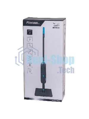 Паровая швабра Pioneer MS1530 черный/бирюзовый, 2 в 1, 1500 Вт, 280 мл