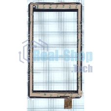 Сенсорное стекло (тачскрин) HK70DR2489-V02, черное