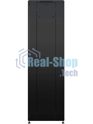 Шкаф коммутационный NTSS Премиум (NTSS-R42U6060GS-BL) напольный 42U 600x600мм пер.дв.стекл металл 900кг черный 510мм 86кг 1987мм IP20 сталь