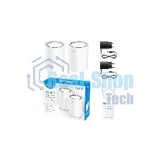 Бесшовный Mesh роутер Cudy M3000(2-PACK) AX3000 10/100/1000/2500BASE-T, белый (упак.:2шт)
